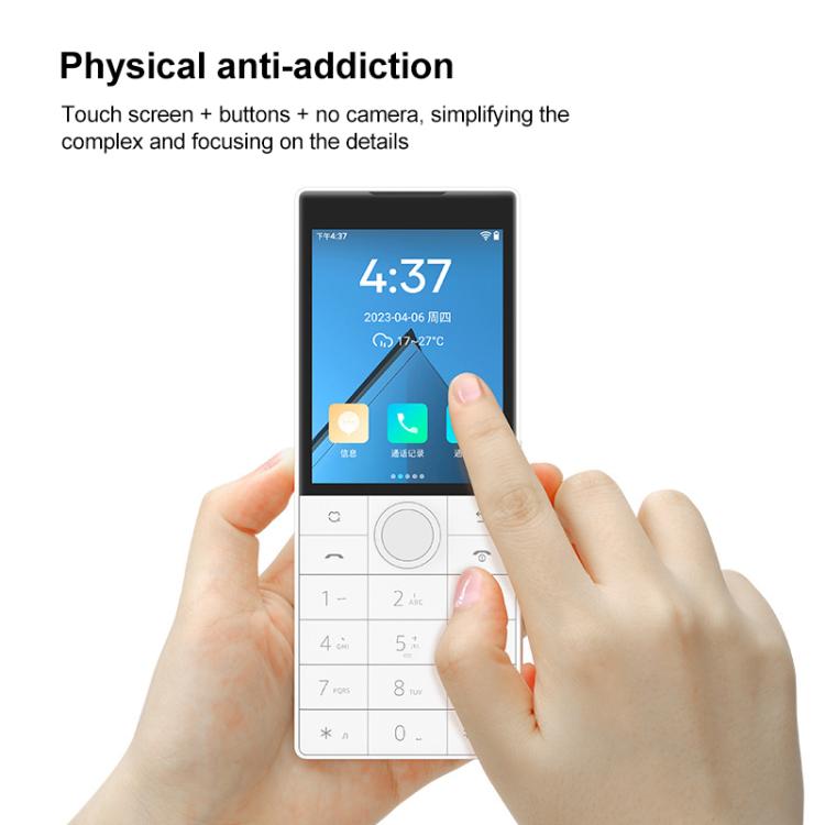 QIN F22 Global, 3GB+32GB, 2.8 inch, Android 11.0 MTK6739 Quad Core, Network: 4G, Support Google Play (White) - free shipping - PMc TechLife - Order now!