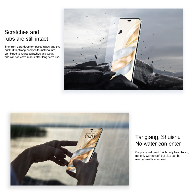 Honor X60 Pro, 8GB+256GB, Screen Fingerprint, 6.78 inch MagicOS 8.0 Snapdragon 6 Gen1 Octa Core, Network: 5G, OTG, Not Support Google Play (Black) - free shipping - PMC Jewellery - Order now!