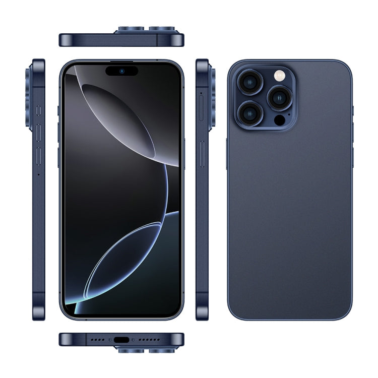 i16 Pro Max / Q5, 2GB+16GB, 6.5 inch Screen, Face Identification, Android 8.1 MTK6580P Quad Core, Network: 3G, Dual SIM, EU Plug (Blue) - free shipping - PMC Jewellery - Order now!