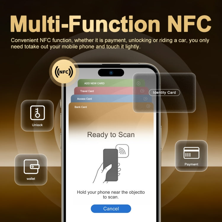 i16 Pro Max / Q5A, 6GB+128GB, 6.5 inch Screen, Face Identification, Android 10 MTK6762 Octa Core, OTG, NFC, Network: 4G, Dual SIM, US Plug (White) - free shipping - PMC Jewellery - Order now!