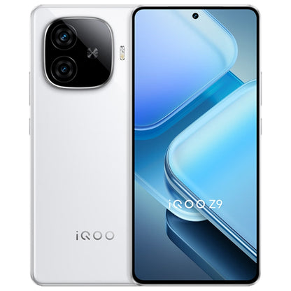 vivo iQOO Z9, Dual Back Cameras, 8GB+256GB, Face ID Screen Fingerprint Identification, 6.78 inch Android 14.0 OriginOS 4 Snapdragon 7 Gen 3 Octa Core 2.63GHz, OTG, NFC, Network: 5G, Support Google Play (White) - vivo by vivo | Online Shopping South Africa | PMC Jewellery | Buy Now Pay Later Mobicred