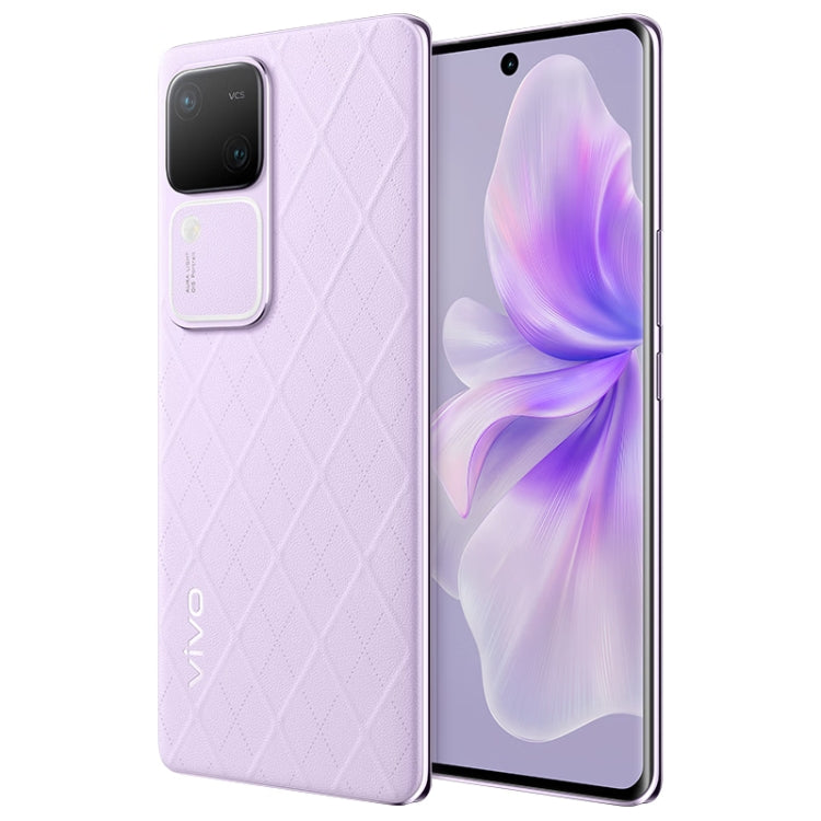 vivo S18, Dual Back Cameras, 12GB+256GB, Face ID Screen Fingerprint Identification, 6.78 inch Android 14.0 OriginOS 4 Snapdragon 7 Gen 3 Octa Core 2.63GHz, OTG, NFC, Network: 5G, Support Google Play (Purple) - vivo by vivo | Online Shopping South Africa | PMC Jewellery | Buy Now Pay Later Mobicred