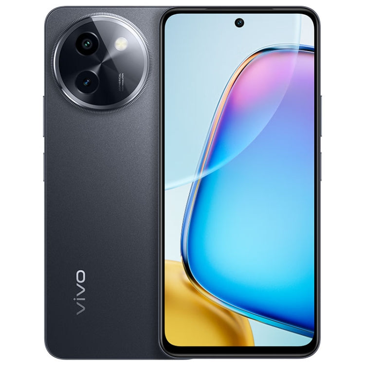 vivo Y200i, Dual Back Cameras, 12GB+256GB, Face ID Screen Fingerprint Identification, 6.72 inch Android 14.0 OriginOS 4 Snapdragon 4 Gen 2 Octa Core 2.2GHz, OTG, Network: 5G, Support Google Play (Black) - vivo by vivo | Online Shopping South Africa | PMC Jewellery | Buy Now Pay Later Mobicred