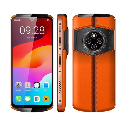 UNIWA PJ001 Projector Phone, 8GB+256GB, 6.72 inch Android 12 Mediatek MT8788WA Octa Core, Network: 4G (Orange) - UNIWA by UNIWA | Online Shopping South Africa | PMC Jewellery | Buy Now Pay Later Mobicred