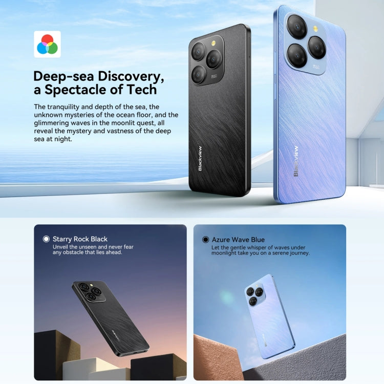 Blackview SHARK 9, 8GB+256GB, 6.67 inch Android 14 Unisoc T820 Octa Core, Network: 5G (Black) - free shipping - PMC Jewellery - Order now!