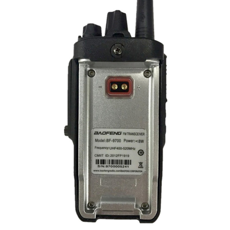 BaoFeng BF-9700 8W Single Band Radio Handheld Walkie Talkie with Monitor Function, US Plug(Black) - free shipping - PMC TechLife - Order now!