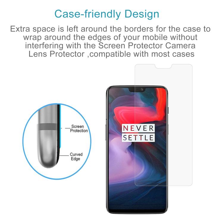 0.26mm 9H 2.5D Tempered Glass Film for OnePlus 6 - Others by DIYLooks | Online Shopping South Africa | PMC TechLife | Buy Now Pay Later Mobicred