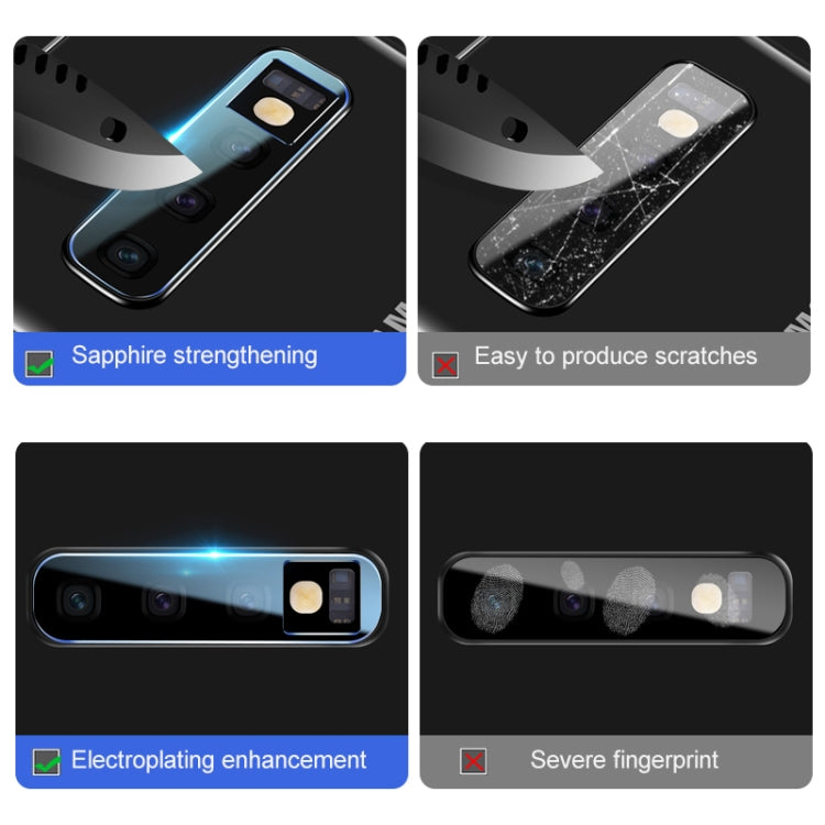 0.3mm 2.5D Transparent Rear Camera Lens Protector Tempered Glass Film for Galaxy S10 5G - For Samsung by PMC TechLife | Online Shopping South Africa | PMC TechLife