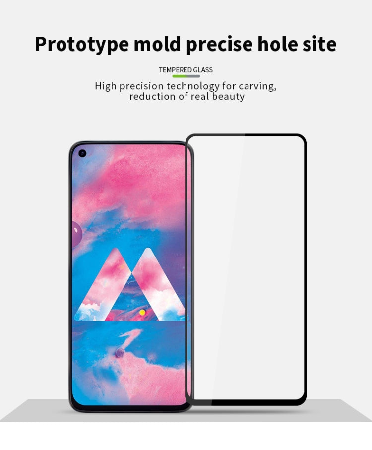 MOFI 9H 2.5D Full Glue Tempered Glass Film for Galaxy M40(Black) - Galaxy Tempered Glass by MOFI | Online Shopping South Africa | PMC Jewellery