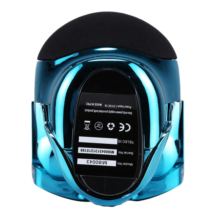 Sunglasses Skull Bluetooth Stereo Speaker, for iPhone, Samsung, HTC, Sony and other Smartphones (Blue) - Desktop Speaker by PMC Jewellery | Online Shopping South Africa | PMC Jewellery | Buy Now Pay Later Mobicred