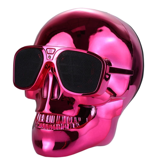 Sunglasses Skull Bluetooth Stereo Speaker, for iPhone, Samsung, HTC, Sony and other Smartphones (Red) - Desktop Speaker by PMC Jewellery | Online Shopping South Africa | PMC Jewellery | Buy Now Pay Later Mobicred