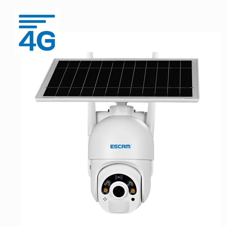 ESCAM QF450 HD 1080P 4G EU Version Solar Powered IP Camera with 128G Memory, Support Two-way Audio & PIR Motion Detection & Night Vision & TF Card - Dome Camera by ESCAM | Online Shopping South Africa | PMC Jewellery | Buy Now Pay Later Mobicred