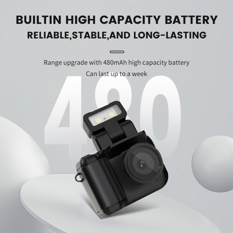 Y4000 Mini Camera 1080P HD Digital Camera with Screen Portable Retro Travel Vlog Student Small Camcorder (White) - Video Cameras by PMC TechLife | Online Shopping South Africa | PMC TechLife | Buy Now Pay Later Mobicred