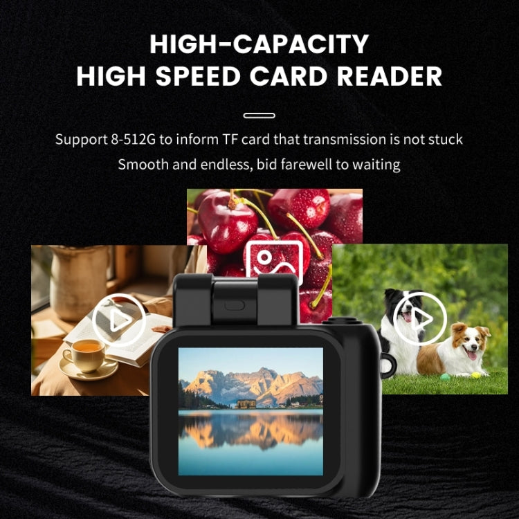 Y4000 Mini Camera 1080P HD Digital Camera with Screen Portable Retro Travel Vlog Student Small Camcorder (Pink) - Video Cameras by PMC TechLife | Online Shopping South Africa | PMC TechLife | Buy Now Pay Later Mobicred