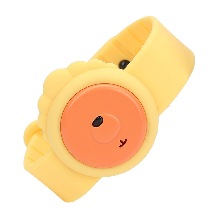 WT-M4 ABS+Silica Gel Children Mosquito Repellent Wristband (Yellow) - Repellent Wristband by PMC Jewellery | Online Shopping South Africa | PMC Jewellery | Buy Now Pay Later Mobicred