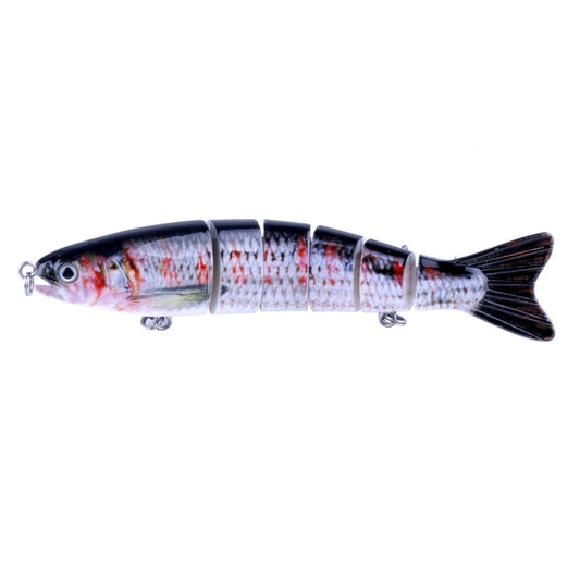 HENGJIA JM026 6# 12.7cm 22g Multi-section Plastic Hard Baits Artificial Fishing Lures with Treble Hook, Random Color Delivery - Fishing Lures by HENGJIA | Online Shopping South Africa | PMC Jewellery | Buy Now Pay Later Mobicred