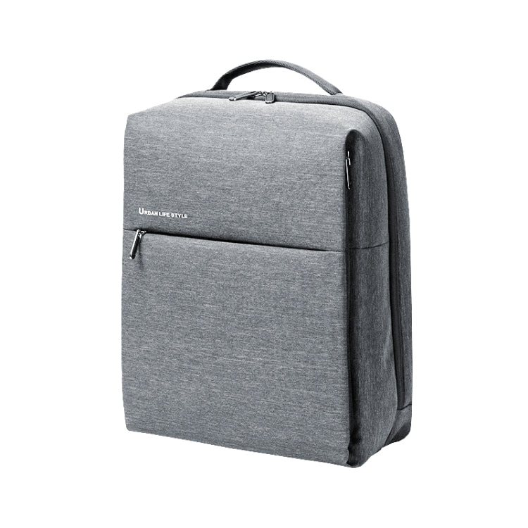 Original Xiaomi Waterproof Simple Backpack Laptop Bag for 15.6 inch Laptop(Light Grey) - Double-shoulder Bags by Xiaomi | Online Shopping South Africa | PMC TechLife | Buy Now Pay Later Mobicred