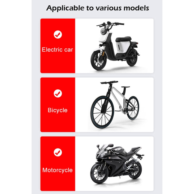 Multifunction 4  in 1 Phone Holder Bicycle Bell Cycling Lamp Flashlight(Red) - Headlights by PMC TechLife | Online Shopping South Africa | PMC TechLife | Buy Now Pay Later Mobicred