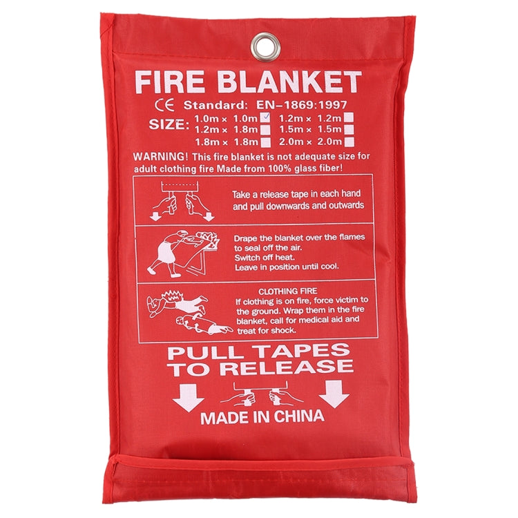 Emergency Survival Fire Blanket Shelter Safety Protector Extinguishers Tent, Size: 1.5��1.5m - Others by PMC TechLife | Online Shopping South Africa | PMC TechLife | Buy Now Pay Later Mobicred