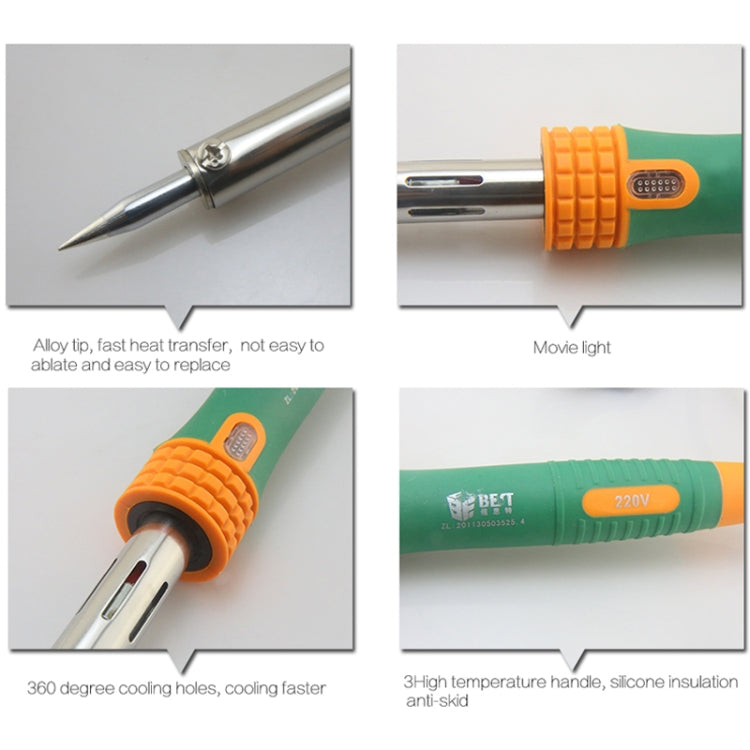 BEST 50W Heating Repair Tool Hot Welding Iron Electric Soldering Iron (Voltage 220V) - Electric Soldering Iron by BEST | Online Shopping South Africa | PMC TechLife | Buy Now Pay Later Mobicred