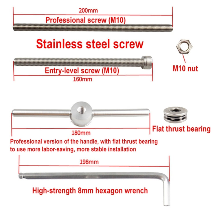 BIKERSAY BT040S3 Bicycle Press-in Type Axis Bracket Static Installation Removal Tool Set, Simple Edition - Maintenance tools by BIKERSAY | Online Shopping South Africa | PMc TechLife | Buy Now Pay Later Mobicred