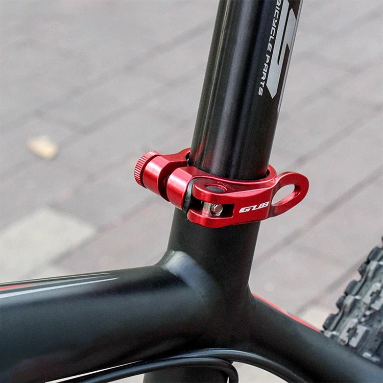GUB CX-49 34.9mm Aluminum Ultralight Bicycle Seat Post Clamp(Titanium Color) - free shipping - PMc TechLife - Order now!