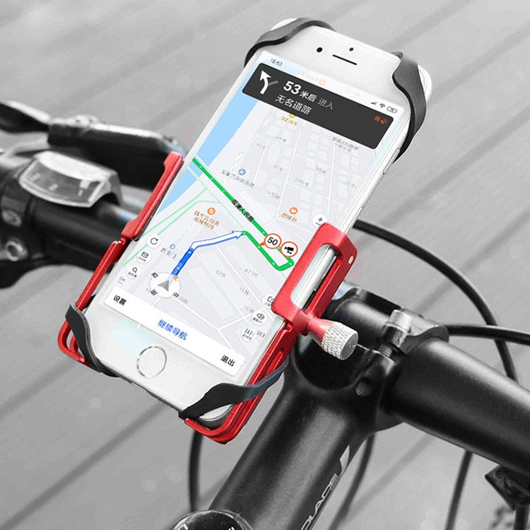 GUB P10 Aluminum Bike Phone Holder(Black Red) - free shipping - PMC TechLife - Order now!