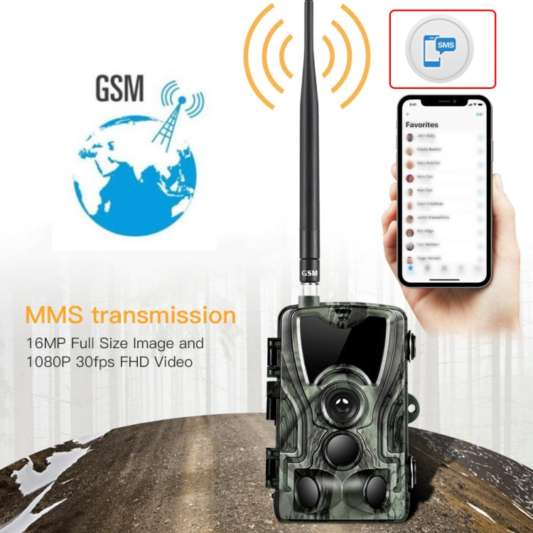 HC801M 2G GSM Waterproof IP66 IR Night Vision Security Hunting Trail Camera, 120 Degree PIR Angle - free shipping - PMC TechLife - Order now!