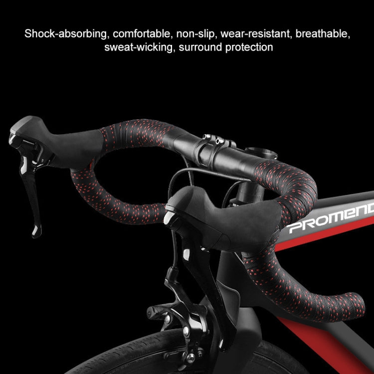 PROMEND GR-082 1 Pair Two-color Antiskid Bicycle Grips Tape (Black White) - free shipping - PMc TechLife - Order now!