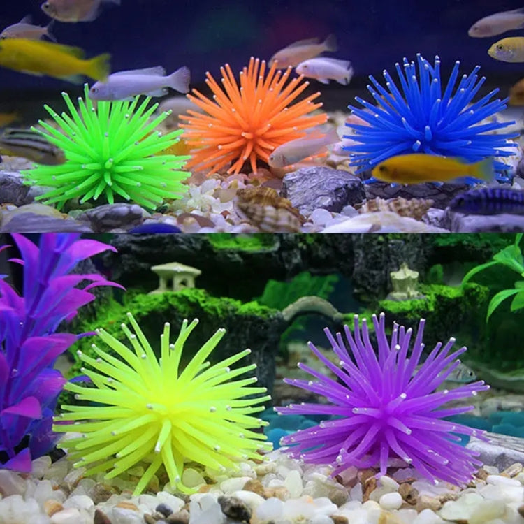 Aquarium Articles Decoration TPR Simulation Sea Urchin Ball Coral with Point, Size: M, Diameter: 10cm(Purple) - free shipping - PMc TechLife - Order now!
