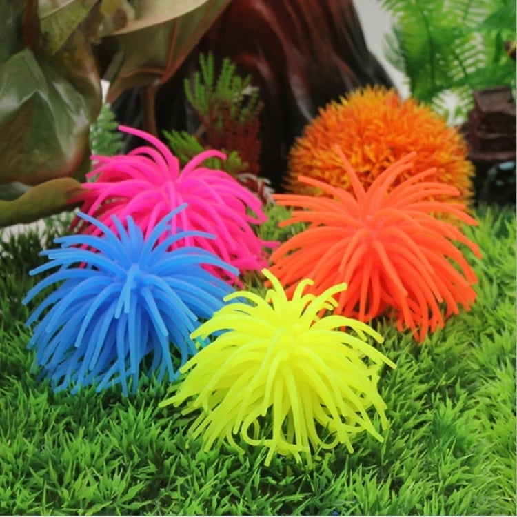 Aquarium Articles Decoration TPR Simulation Sea Urchin Ball Coral, Size: S, Diameter: 7cm(Pink) - free shipping - PMc TechLife - Order now!