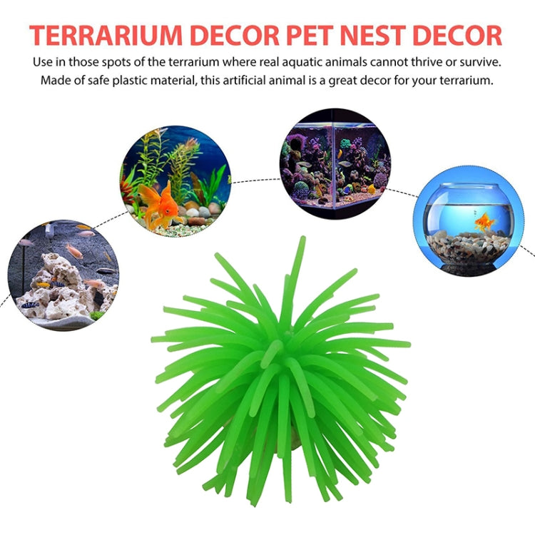 Aquarium Articles Decoration TPR Simulation Sea Urchin Ball Coral, Size: S, Diameter: 7cm(Pink) - free shipping - PMc TechLife - Order now!