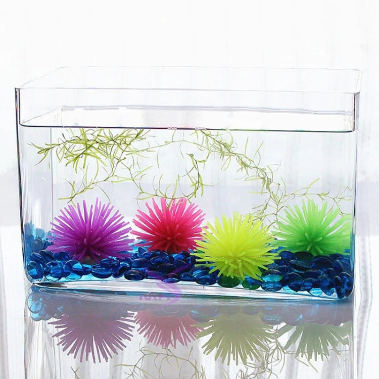 Aquarium Articles Decoration TPR Simulation Sea Urchin Ball Coral, Size: S, Diameter: 7cm(Orange) - free shipping - PMc TechLife - Order now!
