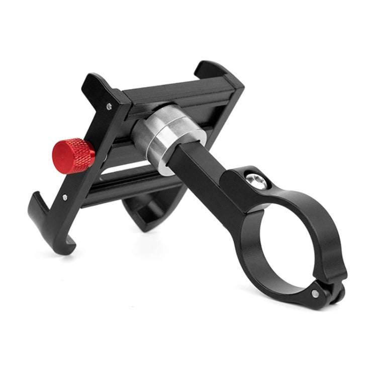 PROMEND SJJ-275 Bicycle Aluminum Alloy Phone Holder for Handlebar (Black) - Holders by PROMEND | Online Shopping South Africa | PMC TechLife | Buy Now Pay Later Mobicred