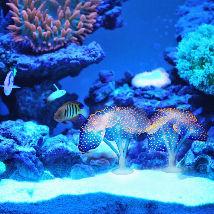 Aquarium Articles Decoration Silicone Simulation Fluorescent Sucker Jellyfish, Size: 10*10*9cm(Green) - free shipping - PMc TechLife - Order now!