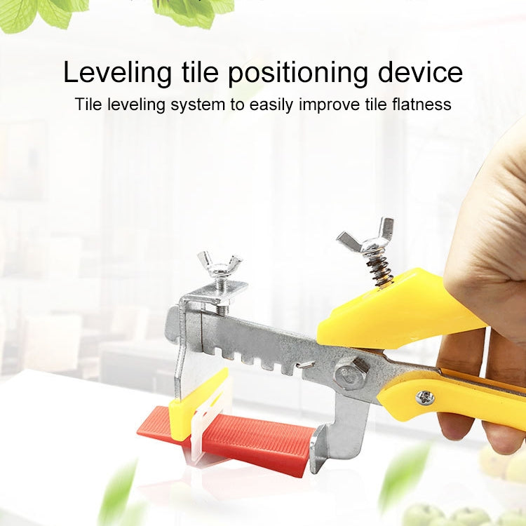 100 PCS Tile Floor Locator Insert Tile Leveler Wedge Leveling Machine for Plate Flattening System Aid Tool OG6480 - Clamps by PMC TechLife | Online Shopping South Africa | PMC TechLife
