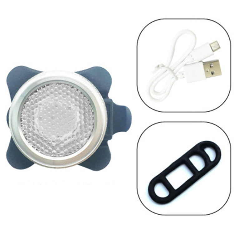 COB Lamp Bead 160LM USB Charging Four-speed Waterproof Bicycle Headlight / Taillight Set,  Red Blue Light Dimming 650MA - Headlights by PMC TechLife | Online Shopping South Africa | PMC TechLife | Buy Now Pay Later Mobicred