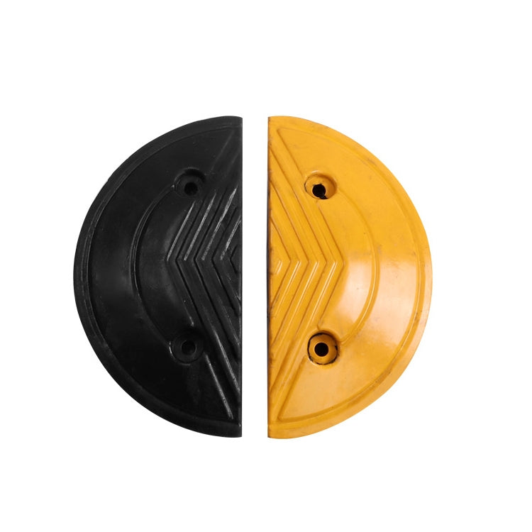 Pair Of Special Round Heads For Rubber Speed Bumps, Diameter: 40cm - Speed Bumps by PMC Jewellery | Online Shopping South Africa | PMC Jewellery