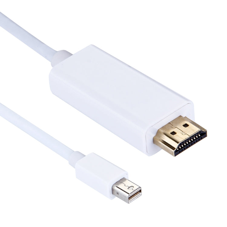 1.8m Mini DisplayPort Male to HDMI Male Adapter Cable - Cable & Adapter by PMC Jewellery | Online Shopping South Africa | PMC Jewellery | Buy Now Pay Later Mobicred