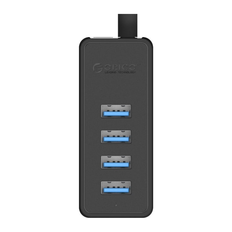 ORICO W5P-U3-100 4-Port USB 3.0 Desktop HUB with 100cm Micro USB Cable Power Supply(Black) - USB 3.0 HUB by ORICO | Online Shopping South Africa | PMC TechLife | Buy Now Pay Later Mobicred