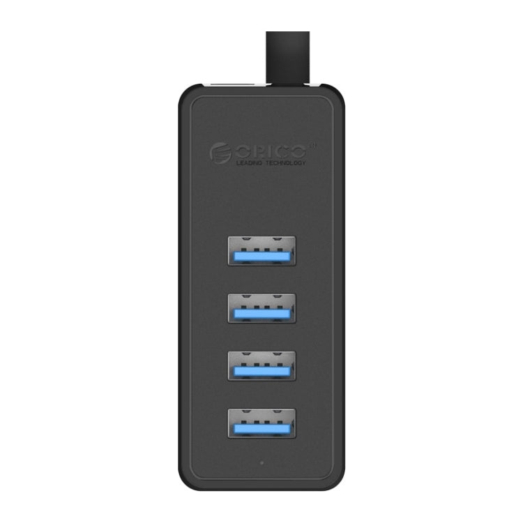ORICO W5P-U3-100 4-Port USB 3.0 Desktop HUB with 100cm Micro USB Cable Power Supply(Black) - USB 3.0 HUB by ORICO | Online Shopping South Africa | PMC Jewellery | Buy Now Pay Later Mobicred