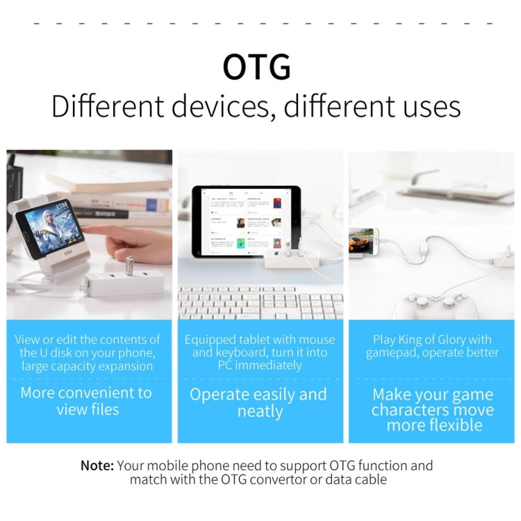 ORICO W5P-U3-100 4-Port USB 3.0 Desktop HUB with 100cm Micro USB Cable Power Supply(Black) - USB 3.0 HUB by ORICO | Online Shopping South Africa | PMC TechLife | Buy Now Pay Later Mobicred