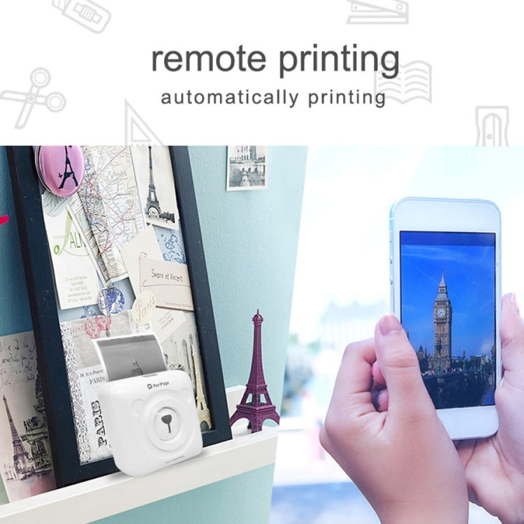 Peripage A6 Portable Inkless Pocket Thermal Bluetooth Printer(Pink) - Printer by PMC TechLife | Online Shopping South Africa | PMC TechLife | Buy Now Pay Later Mobicred