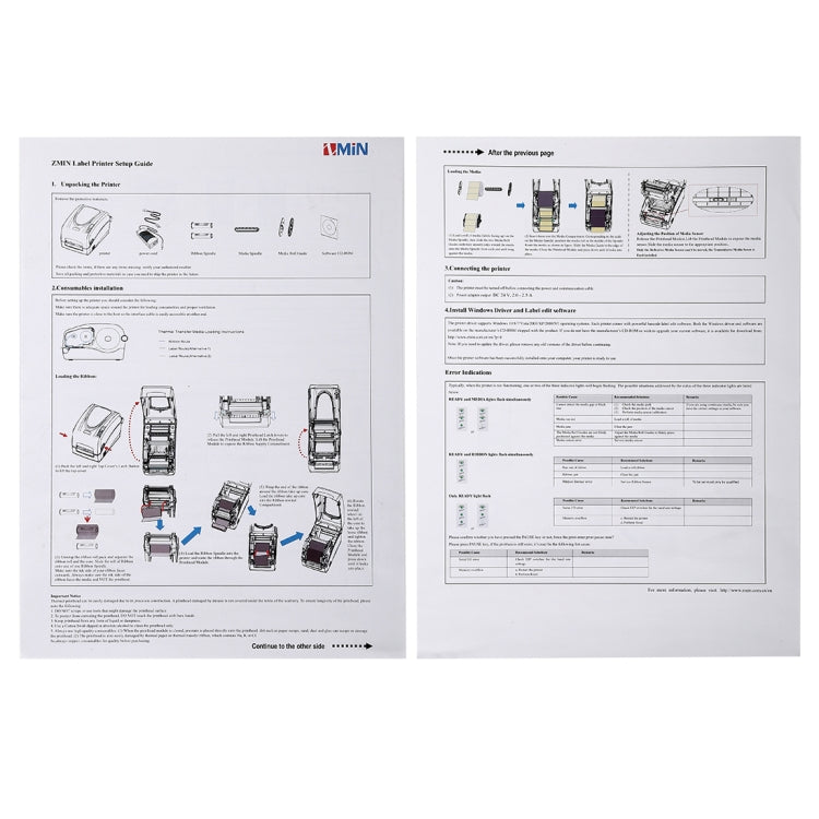 H8 Convenient USB Port Thermal Automatic Calibration Barcode Printer Supermarket, Tea Shop, Restaurant, Max Supported Thermal Paper Size: 57*30mm - Printer by PMC TechLife | Online Shopping South Africa | PMC TechLife | Buy Now Pay Later Mobicred