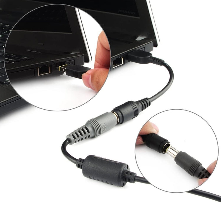 Big Square Male (First Generation) to 7.9 x 5.5mm Female Interfaces Power Adapter Cable for Laptop Notebook, Length: 10cm - Universal Power Adapter by PMC TechLife | Online Shopping South Africa | PMC TechLife | Buy Now Pay Later Mobicred