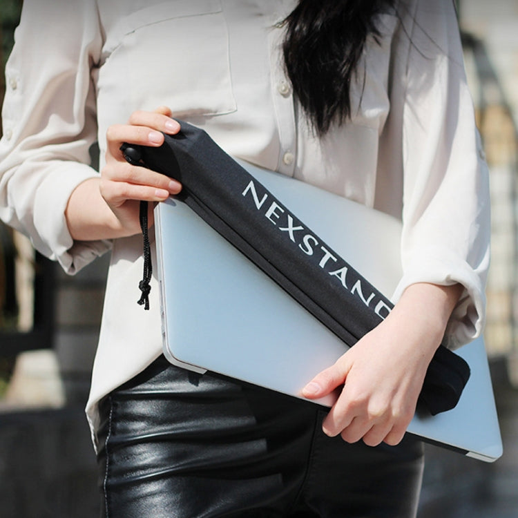 Nexstand K2 Laptop Height Extender Holder Stand Folding Portable Computer Heat Dissipation Bracket, Size: 35.4x4x4cm(Black) - MacBook Holder by PMC Jewellery | Online Shopping South Africa | PMC Jewellery | Buy Now Pay Later Mobicred