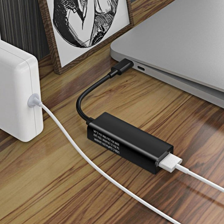 65W 5 Pin MagSafe Series to USB-C / Type-C Converter for MacBook (Black) - Cable & Adapter by PMC Jewellery | Online Shopping South Africa | PMC Jewellery | Buy Now Pay Later Mobicred