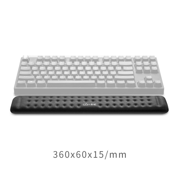 Mechanical Keyboard Wrist Rest Memory Foam Mouse Pad, Size : M (Black) - Mouse Pads by PMC Jewellery | Online Shopping South Africa | PMC Jewellery | Buy Now Pay Later Mobicred