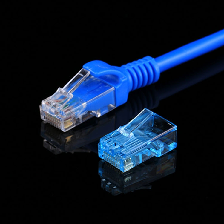 100 PCS Anpwoo Amp01 RJ45 Connector Modular Plug(Blue) - Lan Cable and Tools by PMC TechLife | Online Shopping South Africa | PMC TechLife | Buy Now Pay Later Mobicred
