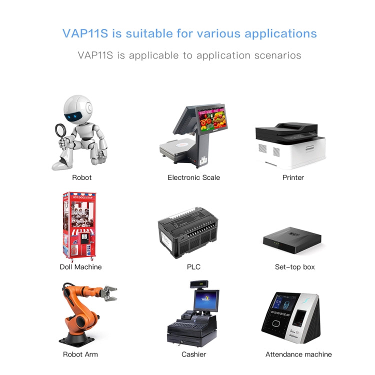 VONETS VAP11S 2.4G Mini Wireless Bridge 300Mbps WiFi Repeater with 2 Antennas - Network Hardware by VONETS | Online Shopping South Africa | PMC Jewellery | Buy Now Pay Later Mobicred